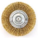 Vulcan Coarse Grade Wire Wheel Brush 4 in Dia Carbon Steel Wire 1/4 in Dia