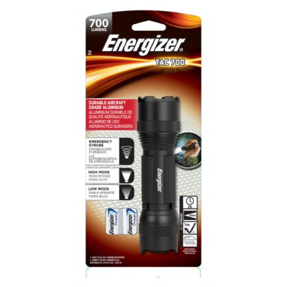 Energizer TAC 700 Metal LED Tactical Flashlight