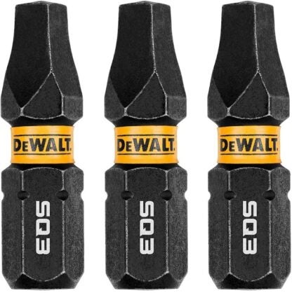 DeWalt DWAF1SQ3IR3 #3 x 1" x 1/4" FlexTorq Robertson Impact Driver Bit - 3PK