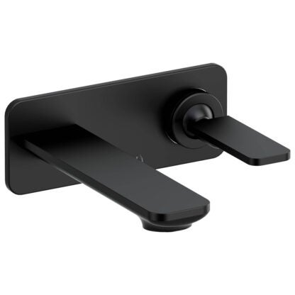 Riobel EQ11BK Equinox Wall Mount Lavatory Faucet - Black