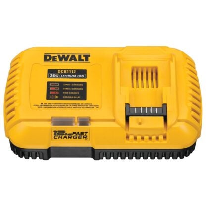 DeWalt DCB1112 20V Max FlexVolt 12 Amp Fan Cooled Fast Charger