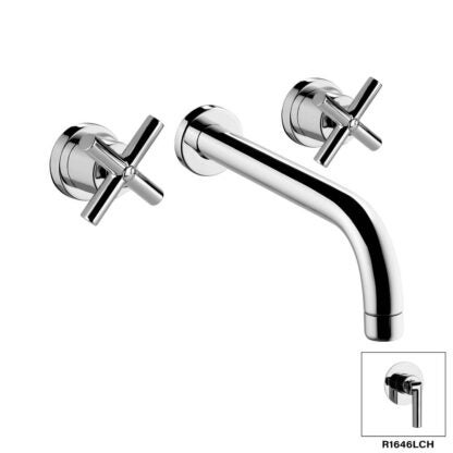 Aquadesign R1646X-CHR Tempo Wall Mount Faucet in Chrome