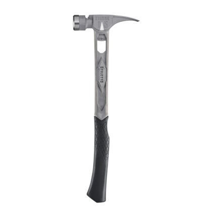 Stiletto TIB15MC 15oz TiBone Milled/Curved Titanium Hammer