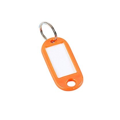 Door Hardware Supply H8034 Plastic Key Tag with Ring