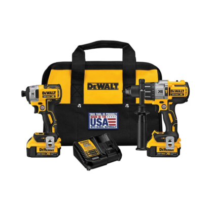 DeWalt DCK299M2 20V MAX XR Brushless Impact Driver & Hammer Drill Combo Kit