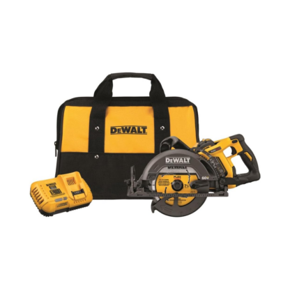 DeWalt DCS577X1 7-1/4" FLEXVOLT 60V MAX Worm Style Saw Kit with 9.0Ah Battery