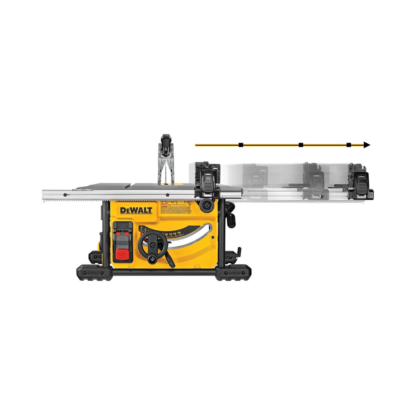 DeWalt DWE7485 8-1/4" Compact Jobsite Table Saw