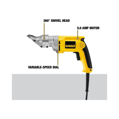 DeWalt DW890 18-Ga Swivel-Head Metal Shears