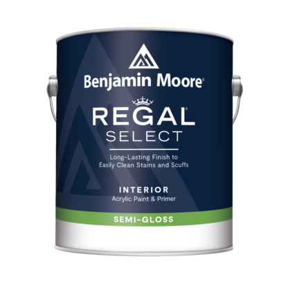 Benjamin Moore F551 Regal Select Waterborne Interior Paint - Semi-Gloss