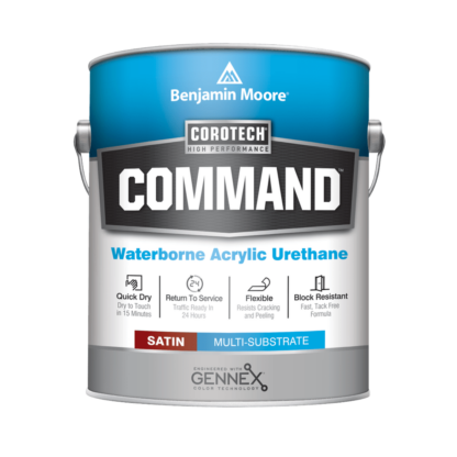 Benjamin Moore V392 Corotech Command Waterborne Acrylic Urethane - Satin