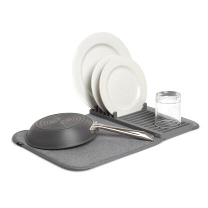 Umbra 1004301-149 UDry Mini Dish Drying Rack - Charcoal