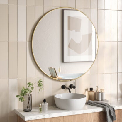 Umbra 1012715-104 Hubba Wall Mirror - Brass