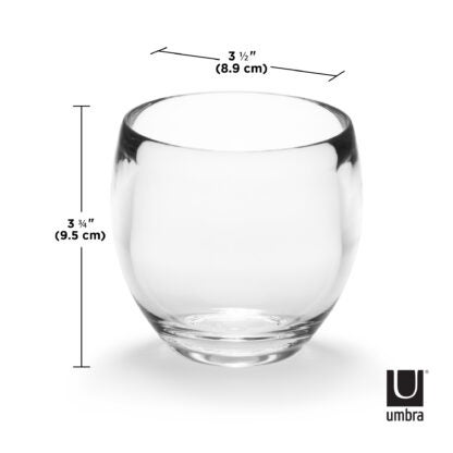 Umbra 020161-165 Droplet Tumbler - Clear