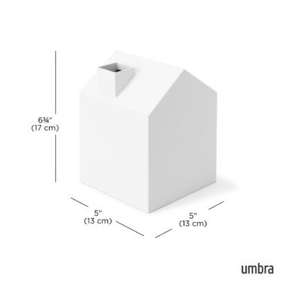 Umbra 023340-660 Casa Tissue Box Cover - White