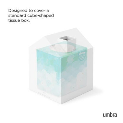 Umbra 023340-660 Casa Tissue Box Cover - White