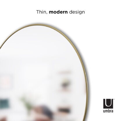 Umbra 1012715-104 Hubba Wall Mirror - Brass