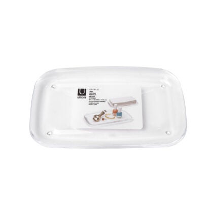 Umbra 1005786-165 Droplet Amenity Tray - Clear