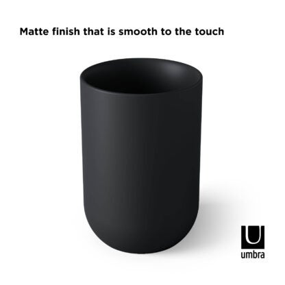 Umbra 1008025-040 Junip Bath Tumbler - Black