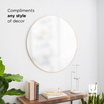 Umbra 1012715-104 Hubba Wall Mirror - Brass