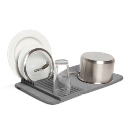 Umbra 1004301-149 UDry Mini Dish Drying Rack - Charcoal