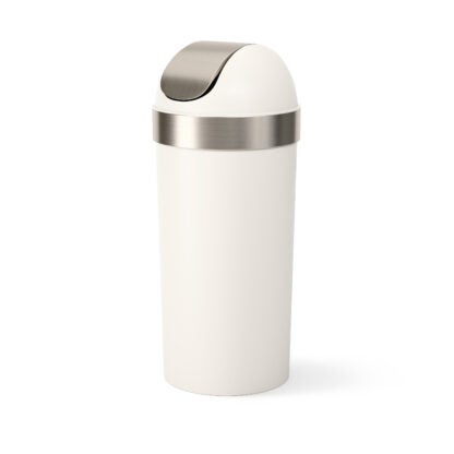 Umbra 086758-1313-REM 62 L Venti Trash Can with Swing Top Lid - Sand