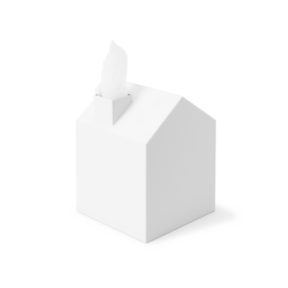 Umbra 023340-660 Casa Tissue Box Cover - White