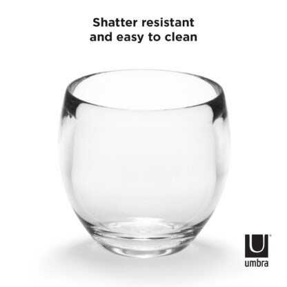 Umbra 020161-165 Droplet Tumbler - Clear