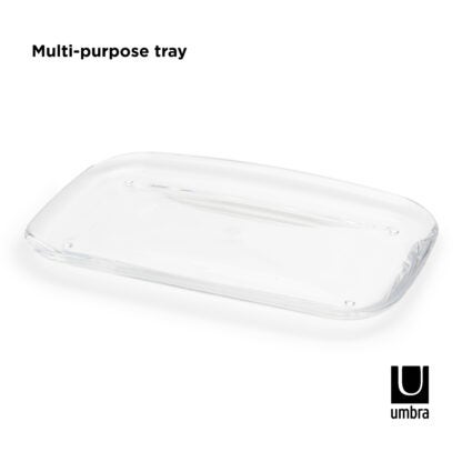 Umbra 1005786-165 Droplet Amenity Tray - Clear