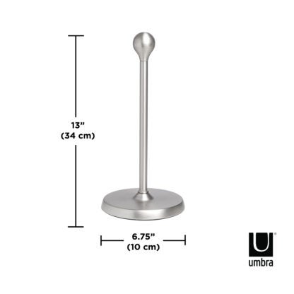 Umbra 1017919-410-REM Teardrop Paper Towel Holder - Nickel