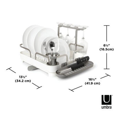 Umbra 1008163-660 Holster Dish Rack - White