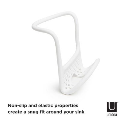 Umbra 1004294-660 Sling Flexible Sink Caddy - White