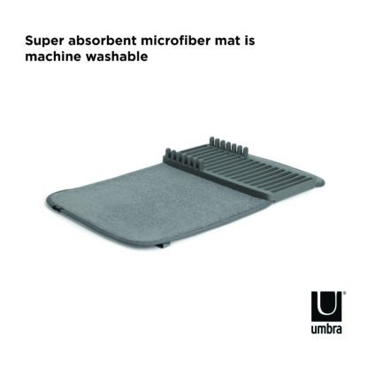 Umbra 1004301-149 UDry Mini Dish Drying Rack - Charcoal