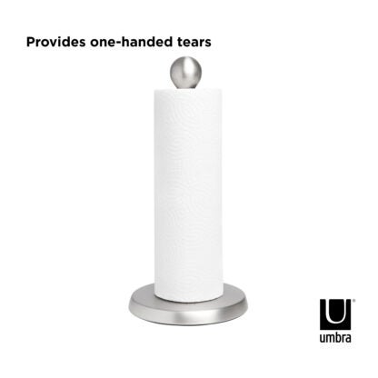 Umbra 1017919-410-REM Teardrop Paper Towel Holder - Nickel