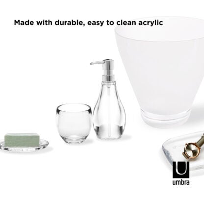 Umbra 020163-165 Droplet Soap Pump - Clear