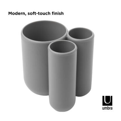 Umbra 023271-918 Touch Toothbrush Holder - Grey