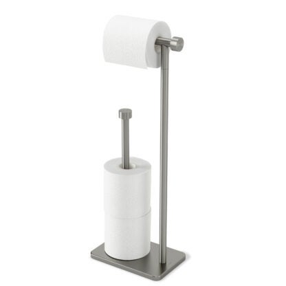 Umbra 1015897-410 Cappa Toilet Paper Holder & Reserve - Nickel