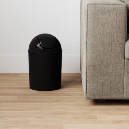 Umbra 086701-040 5 L Mini Trash Can - Black