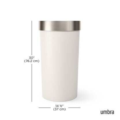 Umbra 1013048-1313-REM 62 L Vento Trash Can - Sand