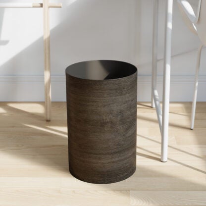 Umbra 082872-077 18 L Treela Trash Can - Barnwood