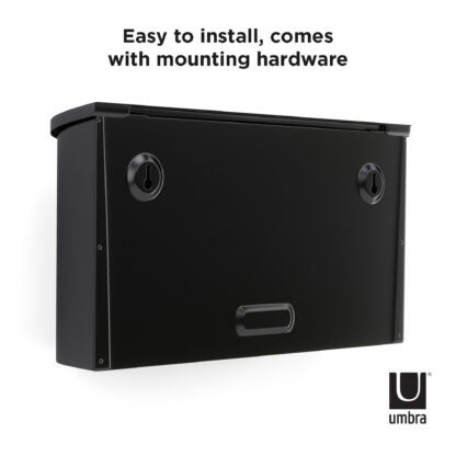 Umbra 460322-040 Postino Mailbox - Black