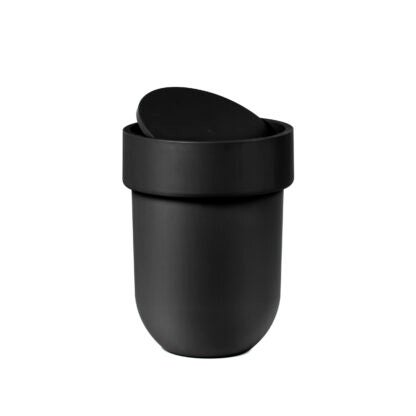 Umbra 023269-040 6 L Touch Trash Can with Lid - Black