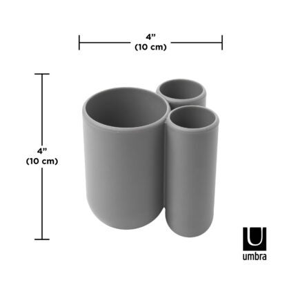 Umbra 023271-918 Touch Toothbrush Holder - Grey