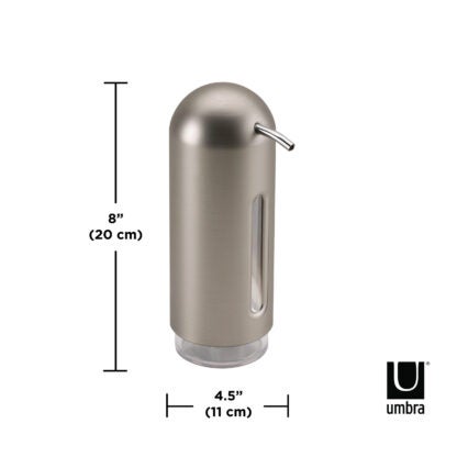 Umbra 330190-410 Penguin Soap Pump - Nickel