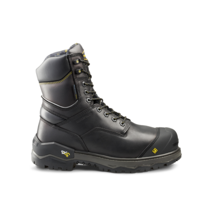 Terra TROA4TAXBLK Men's Gantry LXI 8" Waterproof Nano Composite Toe Safety Work Boots - Black