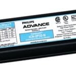 Philips Advance Centium Series ICN-2P32-N Fluorescent Ballast, 120 to 277 VAC, 56 W, 2-Lamp