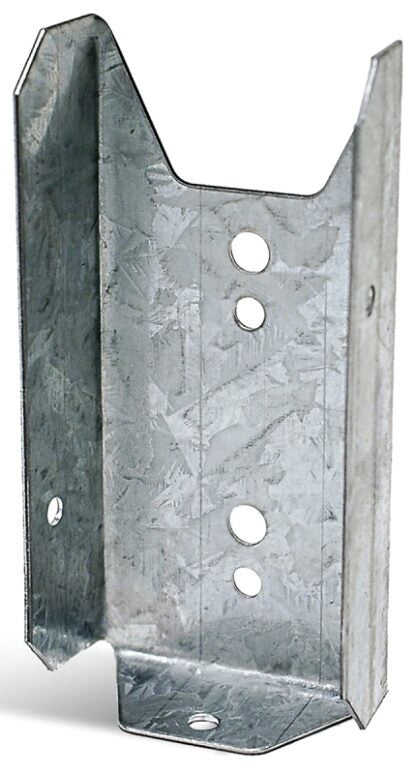 Simpson Strong-Tie FB Series FB24Z Fence Bracket, 1-9/16 in W, 20 ga Thick Material, Steel, ZMAX Sells in Quantity of 100