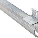 National Hardware N193-961 Round Rail, Steel, Galvanized, 2-13/32 in W, 2-3/8 in H, 144 in L Sells in Quantity of 2