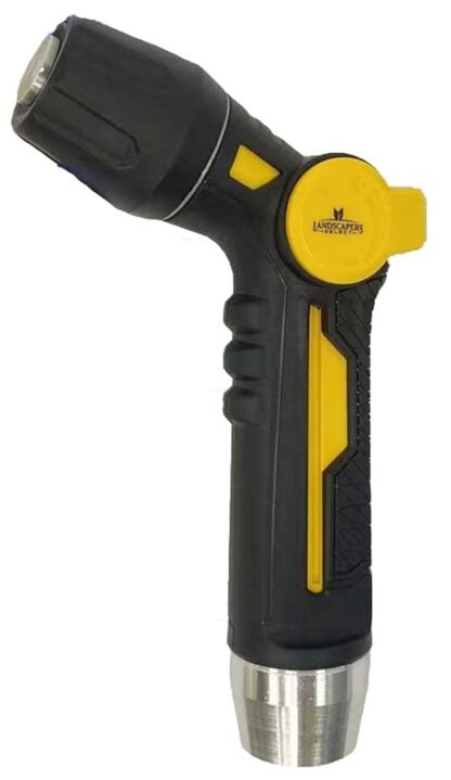 Landscapers Select YP22-M01 Spray Nozzle, Female, Aluminum/Plastic/TPR, Black/Yellow