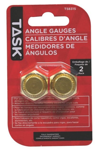 Task T58315 Angle Stair Gauge, Brass