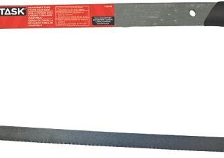 Task T22468 Tube Frame Hacksaw, 10, 12 in L Blade, Carbon Steel Frame